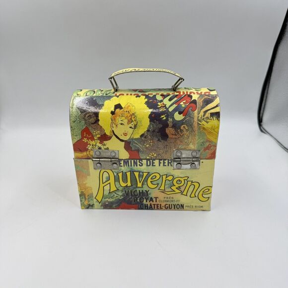 Vintage Galvanized Tin Storage Lunch Box by The MacBeth Collection - Picture 17 of 17